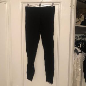 Zara Black Structured Leggings